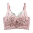 thumbnail image 2 of Lixiuxyad Full Coverage Underwire Bra For Seamless With Wide Side Support And Comfortable Lift Everyday Wear,Bras for Women Pink 90C, 2 of 4