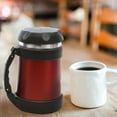 thumbnail image 3 of Brentwood Vacuum Stainless-Steel Flask Coffee Thermos, 16.9 Oz, Red, 3 of 3