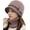 Purple, variant on Women Wool Beanie Beret and Scarf Sets Knit Hat Fleece Lined Warm Bucket Hats Ski Cap Snow Hats Soft Hat and Scarf Set