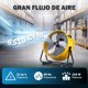 thumbnail image 2 of Ventilador Industrial de Tambor 24 Pulgadas Sky Care Amarillo con 3 Velocidades y Flujo de Aire Potente, 2 of 8