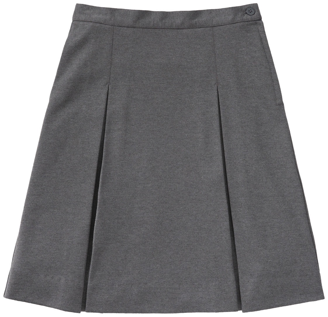 ZECO Girl Dress Knee Length Concealed Back Zip Pencil Skirt School Uniform Wear 