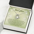 thumbnail image 4 of To My Daughter Nothing That Could Lessen My Love For You Forever Necklace w Message Card, 4 of 8