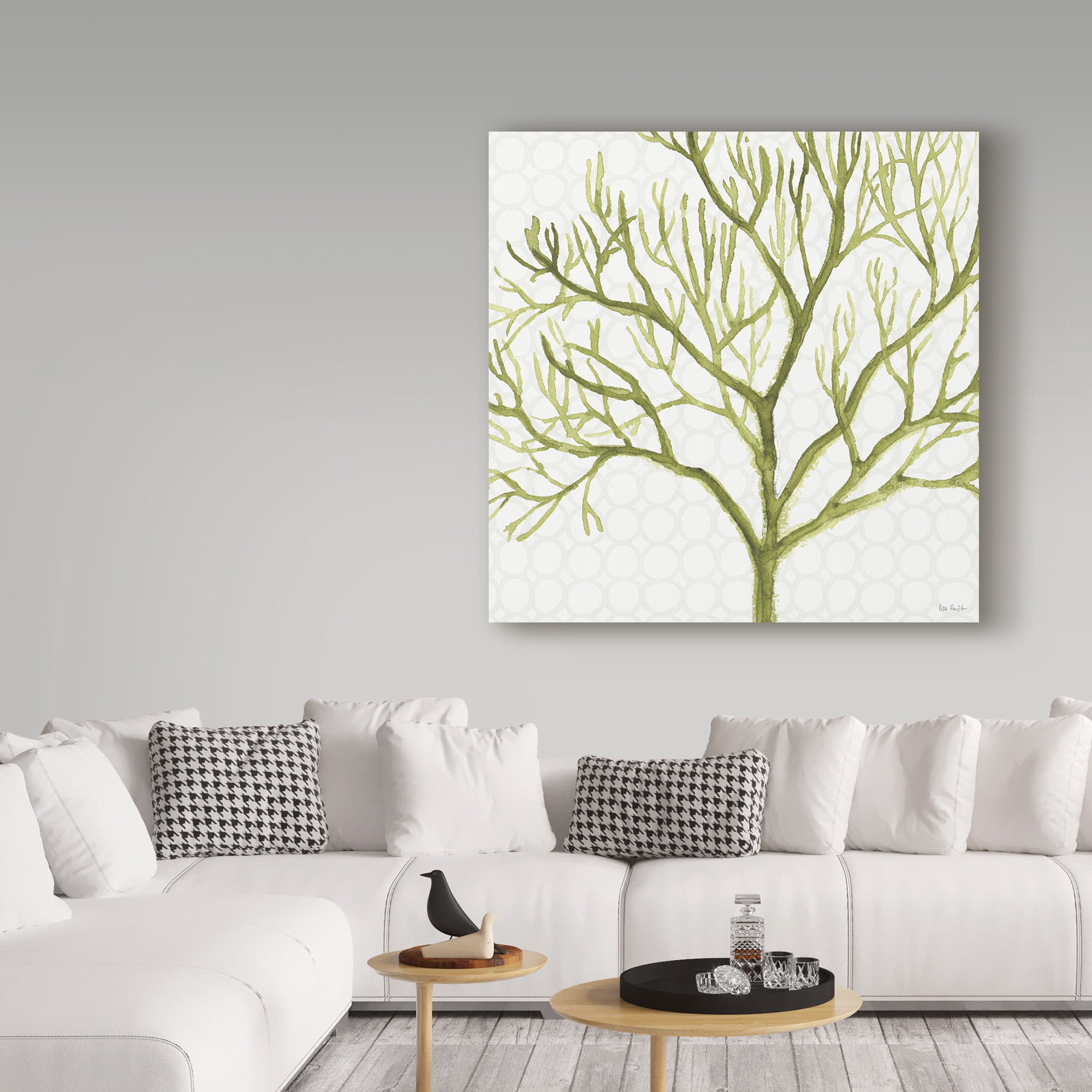 Trademark Fine Art 'Mixed Greens XXII' Canvas Art by Lisa Audit