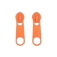 thumbnail image 1 of Plastic Zipper Pull Slider Head Oval Zippers light yellow 2pcs, 1 of 5