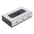 thumbnail image 1 of NETmate 2 PORT 35mm STEREO Manual Switch Box AUX Audio Speaker selector(Wall Mount Hole Built-in wall or table available), 1 of 4
