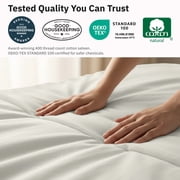 California Design Den King Duvet Cover King Size - 400 Thread Count 100% Cotton, Quality Comforter Cover, Soft Sateen - Ivory (Pale Tone)
