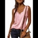 thumbnail image 1 of Tops con Cuello en V Rosa L, 1 of 5