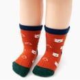 thumbnail image 3 of Fraobbg 12 Pack Baby Boys Non Slip Skid Crew Socks Toddlers Infant Cotton Grips Ankle Socks, 3 of 9