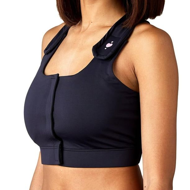 Sujetador HEART & CORE Serena Racerback Black XL después de la cirugía