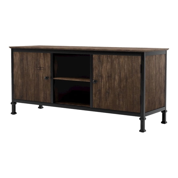 Furniture of America Ronda Industrial Wood TV Stand