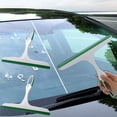 thumbnail image 1 of MORESEC Multipurpose Squeegee For Shower Glass Mirrors Mirrors And Car Mirrors - Ergonomic Handle Efficient Water Removal Deals of the Day Clearance Prime, Green, 1 of 6