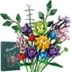 thumbnail image 1 of Bloque de construcción de ramo de flores - 999 piezas Compatible con Lego 10280 Expert Flower Bouquet (Color 2), 1 of 5