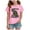 Pink, variant on Gubotare Girls T Shirts Athletic Girls' Shirt Puff Sleeves Loose Crewneck Summer Blouse Tee Tops (Light Purple,Size 13-14 Years)
