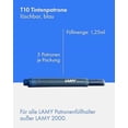 thumbnail image 3 of Lamy 1220536 T 10 Cartuchos de Tinta Azul (Paquete de 10), 3 of 3