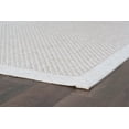 thumbnail image 5 of 6ft Square Water Resistant, Indoor Outdoor Rugs for Patios, Front Door Entry, Entryway, Deck, Porch, Balcony | Outside Area Rug for Patio | Taupe, Solid | Size: 5'1'' Square, 5 of 8
