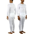 thumbnail image 3 of ToBeInStyle Mens Two-Piece Thermal Set Waffle Knit, 3 of 7