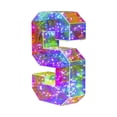 thumbnail image 2 of zanvin Holiday Gadgets Valentine's Day Creative LED Luminous Alphabet Numbers Festivals Decorative Lights Friendship Gift On Clearance, 2 of 3