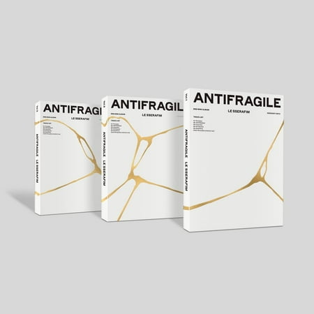 

LE SSERAFIM - 2nd Mini Album ANTIFRAGILE CD (Vol.1 Midnight Onyx)