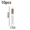 thumbnail image 2 of 10pcs Portable flat end grafting eyelash brush cleaning brush, 2 of 5