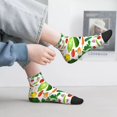 thumbnail image 2 of Pofeuu Vegetables2 Print 30cm Socks, Adult Running Hiking Socks for Youth and Adult, 2 of 7