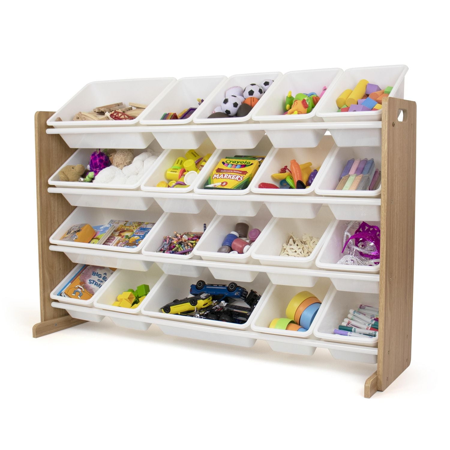 Humble Crew Extra Large Toy Storage Organizer with 20 Storage Bins