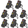 thumbnail image 1 of Luz trasera LED para bicicleta 30LM 300mAh Micro USB recargable 7 modos a prueba de agua, 1 of 7