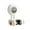 Black, variant on TIELUTT Shower Head Adjustable Suction Cup Shower Holder Handheld Microfiber Beach Towels Bathroom Storage Containers Bathroom Organizer Shower Disposable Hand Towels for Bathroom Towel Rack for Door