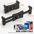 thumbnail image 3 of RHEA- Tablet Tripod Mount Adapter With Ball Head, Holder For 4.7-12.9 Inch Tablets, Co, 3 of 6