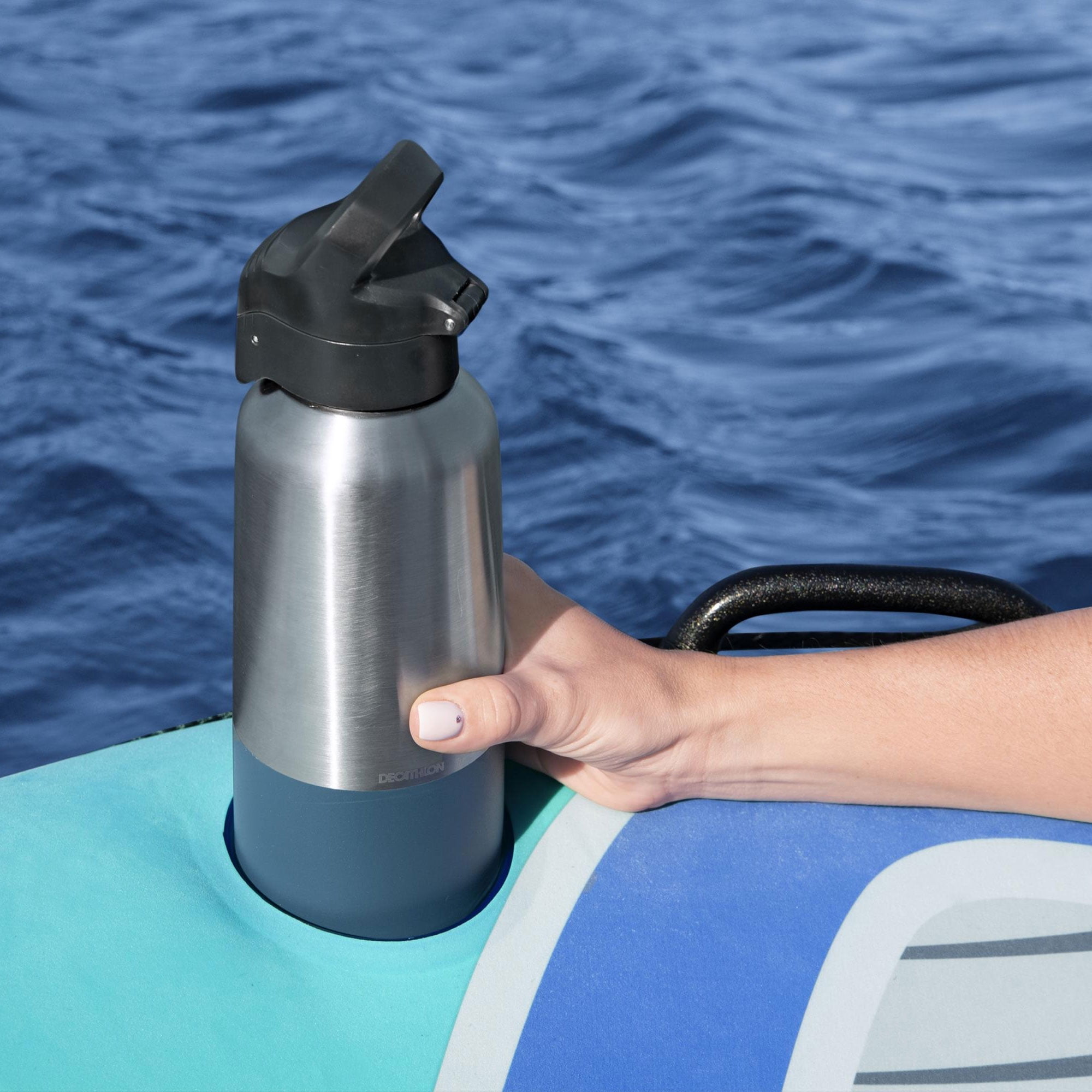 Bestway Hydro-Force Comfort Plush Rapid Rider Single River Tube Float, 48 In