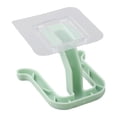 thumbnail image 3 of BUYISI No Punching Bedroom Neat Storage Shoe Drying Slippers Rack Bathroom Rack Slipper Hook Toilets Drainage Rack Wall Mounted Cyan, 3 of 7