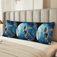 thumbnail image 6 of Picia Watercolor Turtle4 Body Pillow Cover - Super Soft Microfiber 20x54 Body Pillow Case - Envelope Closure, Wrinkle, Stain Resistant Body Pillow Cover,Elegant Bedding, 6 of 8