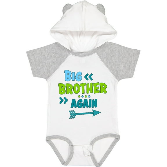 Inktastic Big Brother Again with Arrow Boys or Girls Baby Bodysuit