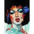 thumbnail image 2 of Orme, E. Anthony 19x24 White Modern Wood Framed Museum Art Print Titled - Confetti Girl I, 2 of 4