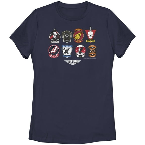 Women's Top Gun: Maverick Codename Patches Graphic T-Shirt
