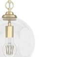 thumbnail image 4 of Hunter - High Oaks 1-light Alturas Gold, Small Pendant Light, Dimmable, Formal Style, Globe Shaped, for Bedrooms, Dining, Living Rooms - 19559, 4 of 7