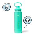thumbnail image 2 of Botella térmica ThermoFlask de 710 ml, aislada, a prueba de fugas, verde, 2 of 5