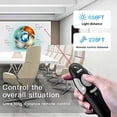 thumbnail image 2 of Presentation Clicker Wireless Presenter Remote, RF 2.4GHz USB Powerpoint Clicker for Keynote/PPT/Mac/PC, Light Pointer for Presentions Remote, 2 of 4