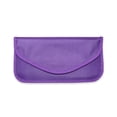 thumbnail image 1 of sweethay Bolsa de tela limpia y firme para llaves de coche con delicado proceso de costura, bolsa de almacenamiento antiradiación para mujeres Electrónica Violeta, 1 of 6