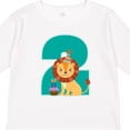 thumbnail image 4 of Inktastic 2nd Birthday Jungle Theme Boys or Girls Long Sleeve Toddler T-Shirt, 4 of 5