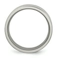 thumbnail image 2 of Titanium 8mm Wedding Band Ring Man Classic Flat  For Dad Mens  For Him, 2 of 10