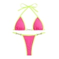 thumbnail image 2 of Trajes de baño para mujer, Trajes de baño para mujer, Traje de baño de mujer de nueva moda con abertura, Traje de baño bikini casual para mujer, 2 of 3