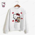 thumbnail image 4 of HELLO KITTY Sudadera con capucha para mujer, ropa de calle, moda, otoño e invierno, manga larga, suéter con capucha Harajuku, sudadera de dibujos animados para mujer, 4 of 5