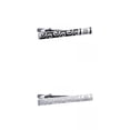 thumbnail image 1 of 2 piezas Casual hombres Clip Bar broche broche Pin para oficina de negocios Macarena Clip de corbata para hombre, 1 of 7