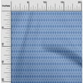 thumbnail image 2 of oneOone Polyester Spandex Medium Blue Fabric Tribal Craft Projects Decor Fabric Printed By The Yard 56 Inch Wide, 2 of 5