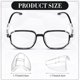thumbnail image 2 of 90X Gafas de Seguridad Protectores Laterales para Anteojos Recetados Slipon SideShields Protectores Laterales Transparentes, 2 of 5