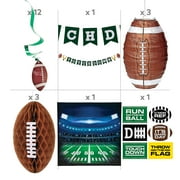 Football Party Deluxe Decorating Kit - 26 Pieces