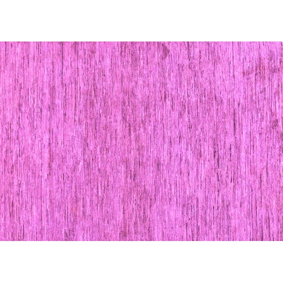 Ahgly Company Indoor Rectangle Solid Purple Modern Area Rugs, 8' x 10'