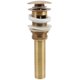 thumbnail image 4 of unbranded Tapón Agua Para Lavabo En Dorado Con Y Rebosadero Integrado, 4 of 5