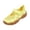 Yellow, variant on Women's Platform Orthopedic Sneakers Mesh Adjustable Strap Slip On Sneaker Summer Wide Width Non Slip Flatforms Low Top Arch Support Workout Shoe