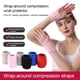 thumbnail image 5 of Muñequera ajustable Yuarrent soporte de muñeca para Fitness color gris, 5 of 6